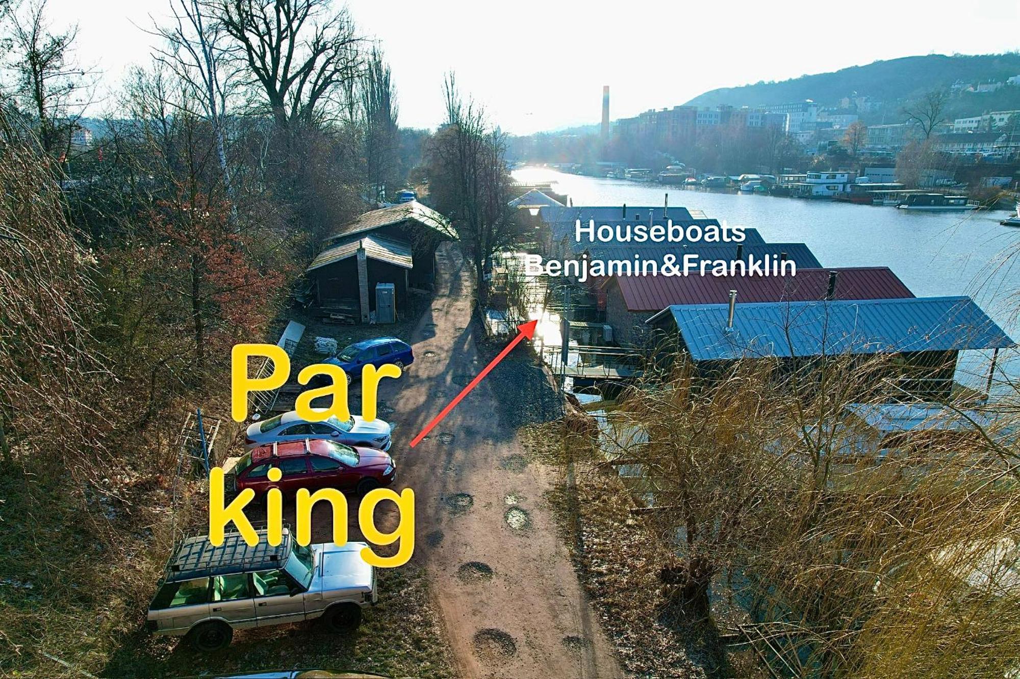 Houseboat Benjamin - Houseboats Benjamin & Franklin Otel Prag Dış mekan fotoğraf